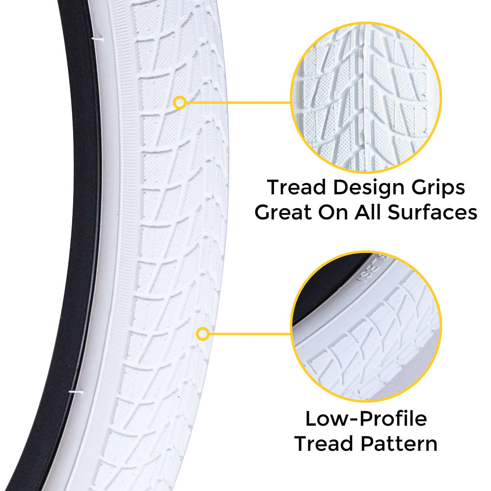 Eastern Bikes 26" Tire Repair Kit (1-Pack) - Includes Tube, Rim Strip, Tools, Schrader Valve, For 26x1.95" Tires - View #5