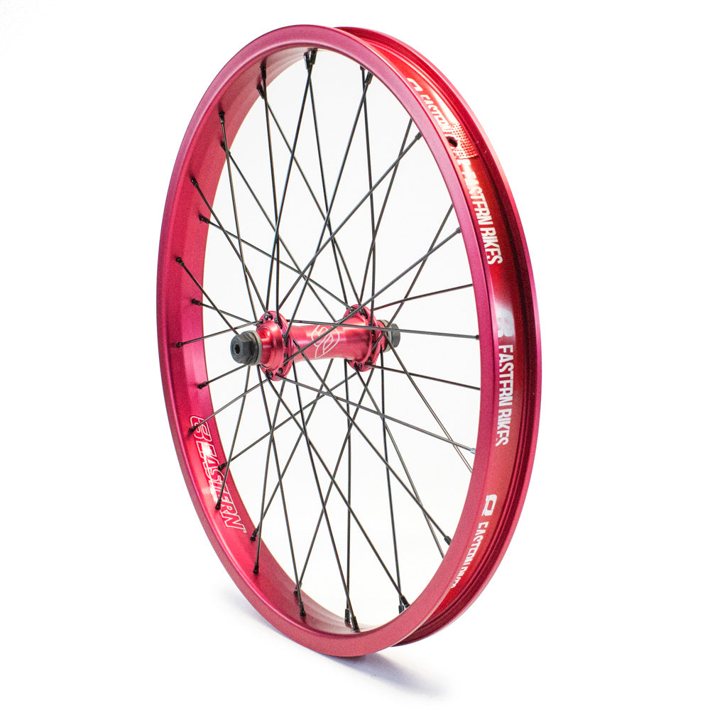 Red store bmx wheels