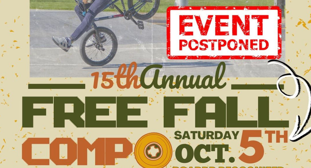 Rescheduled! Free Fall Comp Oct 5th