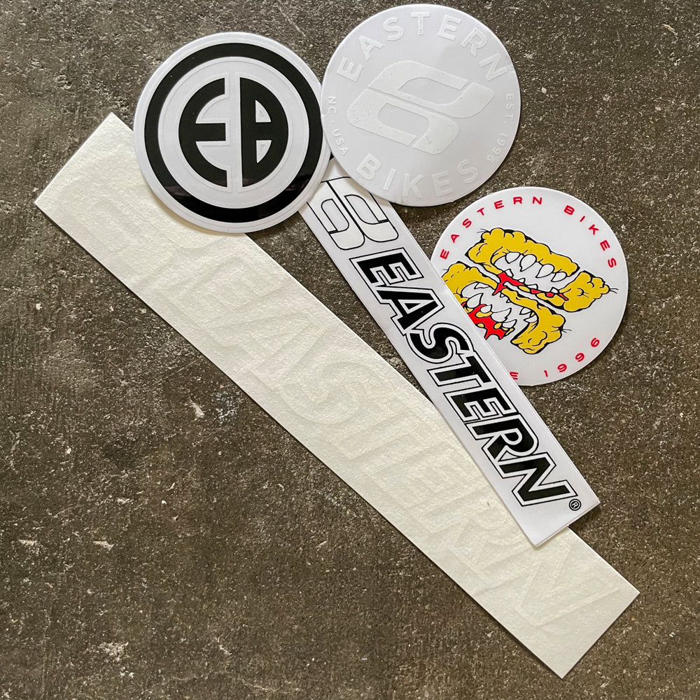 Est Sticker Design Sticker 5-Pack – Eastern Bikes