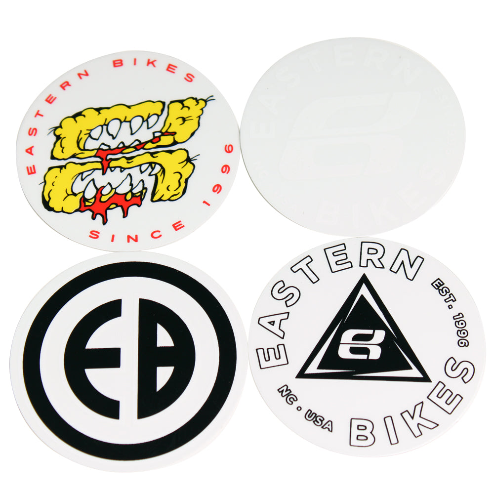 Sticker 4-Pack – Eastern Bikes Sticker 4-Pack – Eastern Bikes
