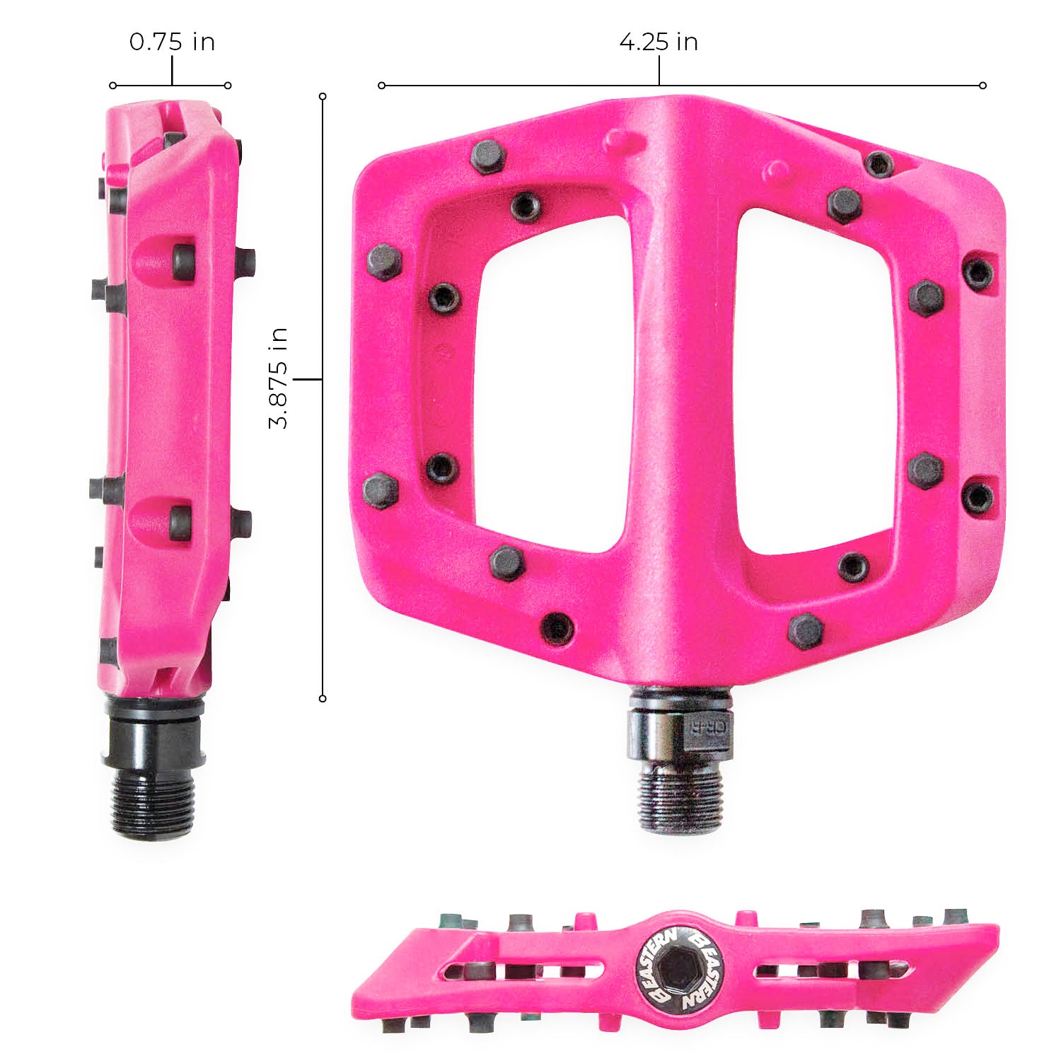 Linx Pedals for BMX & MTB with metal pins & sealed bearing axles – Eastern Bikes