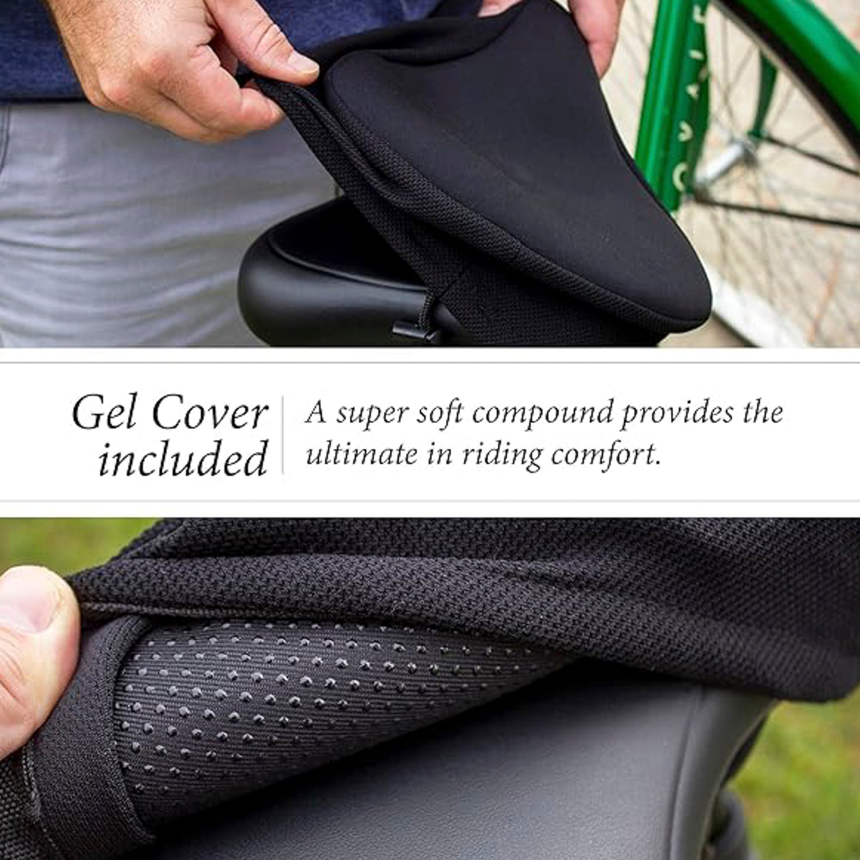 Soft Exercise Bike Seat Kit w/ Gel Cushion Cover & Tool Eastern Bikes Soft Exercise Bike Seat Kit w/ Gel Cushion Cover & Tool Eastern Bikes