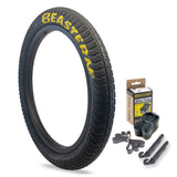 Curb Monkey 20" x 2.4" Tire and Tube Repair Kit Black/Yellow - 1 pack