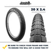 Curb Monkey 20" Tire & Tube Repair Kit - Black/Silver