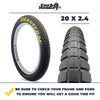 Curb Monkey 20" Tire & Tube Repair Kit - Black/Yellow