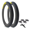 Throttle 20" Tire & Tube Repair Kit - Black/Yellow