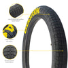 Throttle 20" Tire & Tube Repair Kit - Black/Yellow