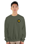 OG LOGO - embroidered gildan heavy crewneck sweats