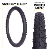 e303 26 inch tire rugged tread
