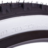 E701 26" Black/White Tire