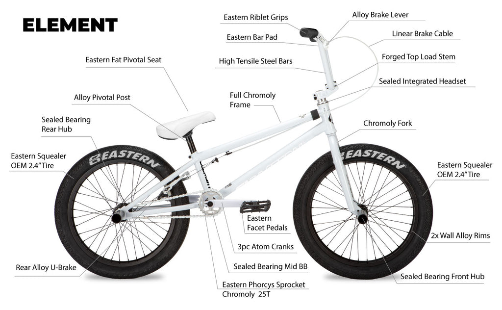 Bmx freestyle bike parts Clearance