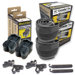 Growler 26" Tire and Tube Repair Kit Black - 2 pack