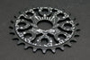 eastern bikes medusa 25 tooth bmx sprocket black anodized