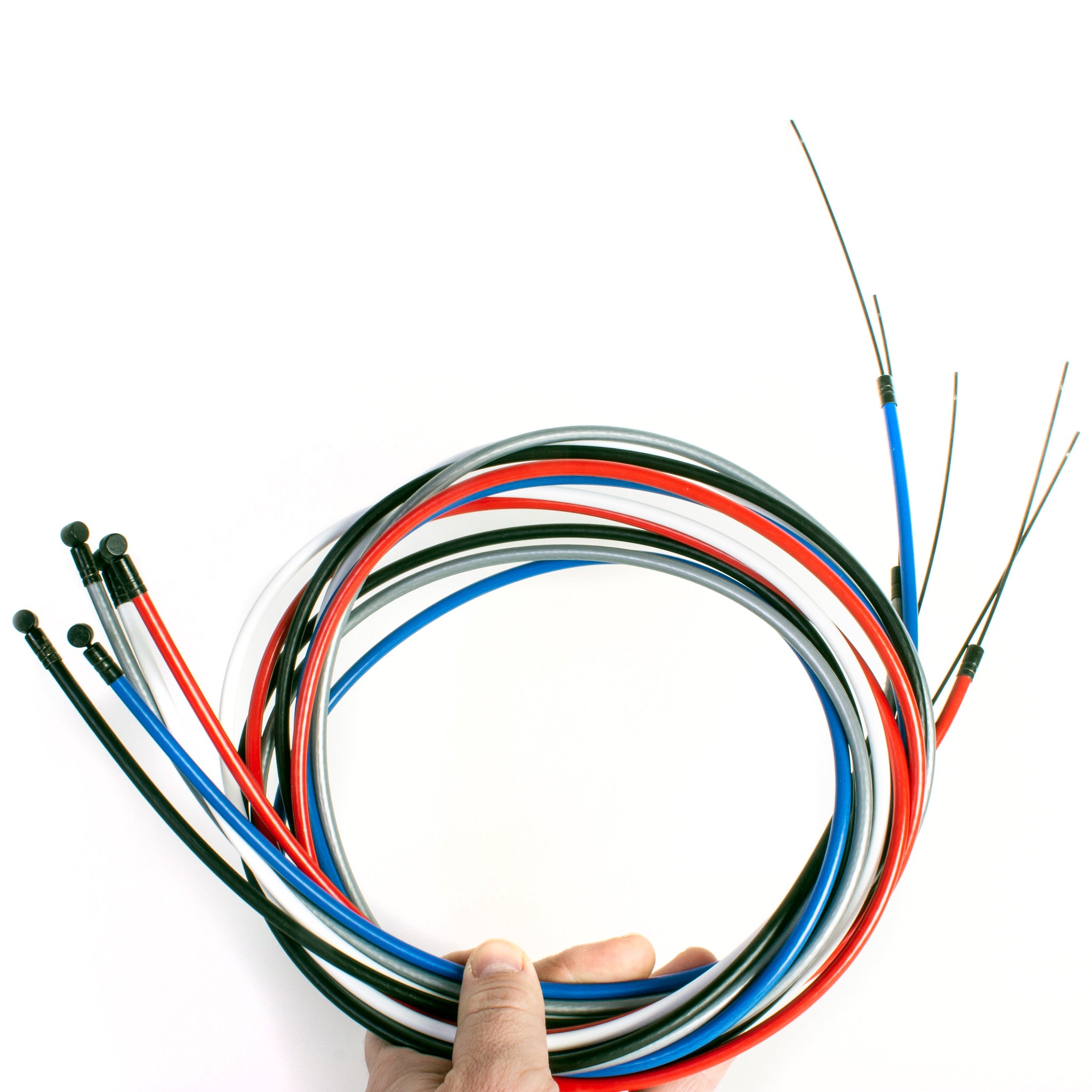 Laxzo Mountain Bike Gear Cable Set – Front & Rear – Inner & Outer – Universal MTB – JE657