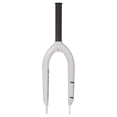 White best sale bmx forks