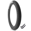 eastern bikes throttle 100psi tire kit 1-pack with levers black and white