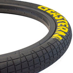 Throttle 20" x 2.3" Tire and Tube Repair Kit Black/Yellow - 2 pack