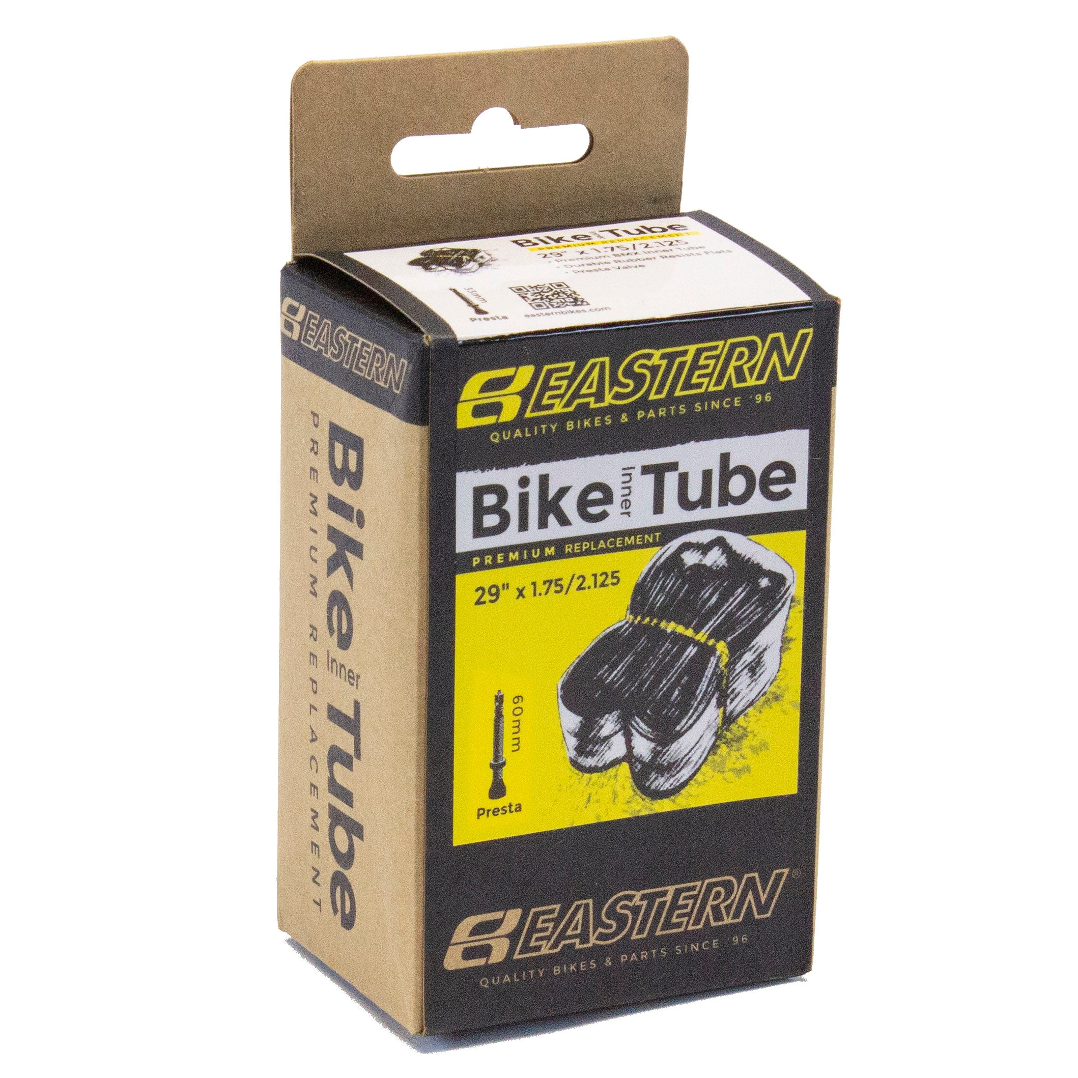 Inner Tube, Presta Valve 60mm – Eastern Bikes - Main Image