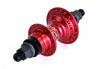 ezra freecoaster hubs professional bmx hub red anodized