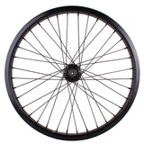 ezra bmx freecoaster rear wheel professional bmx wheel black anodized