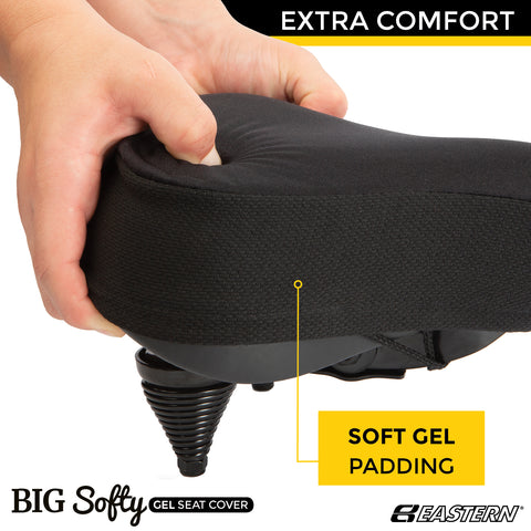 Extra large gel bike seat online cover