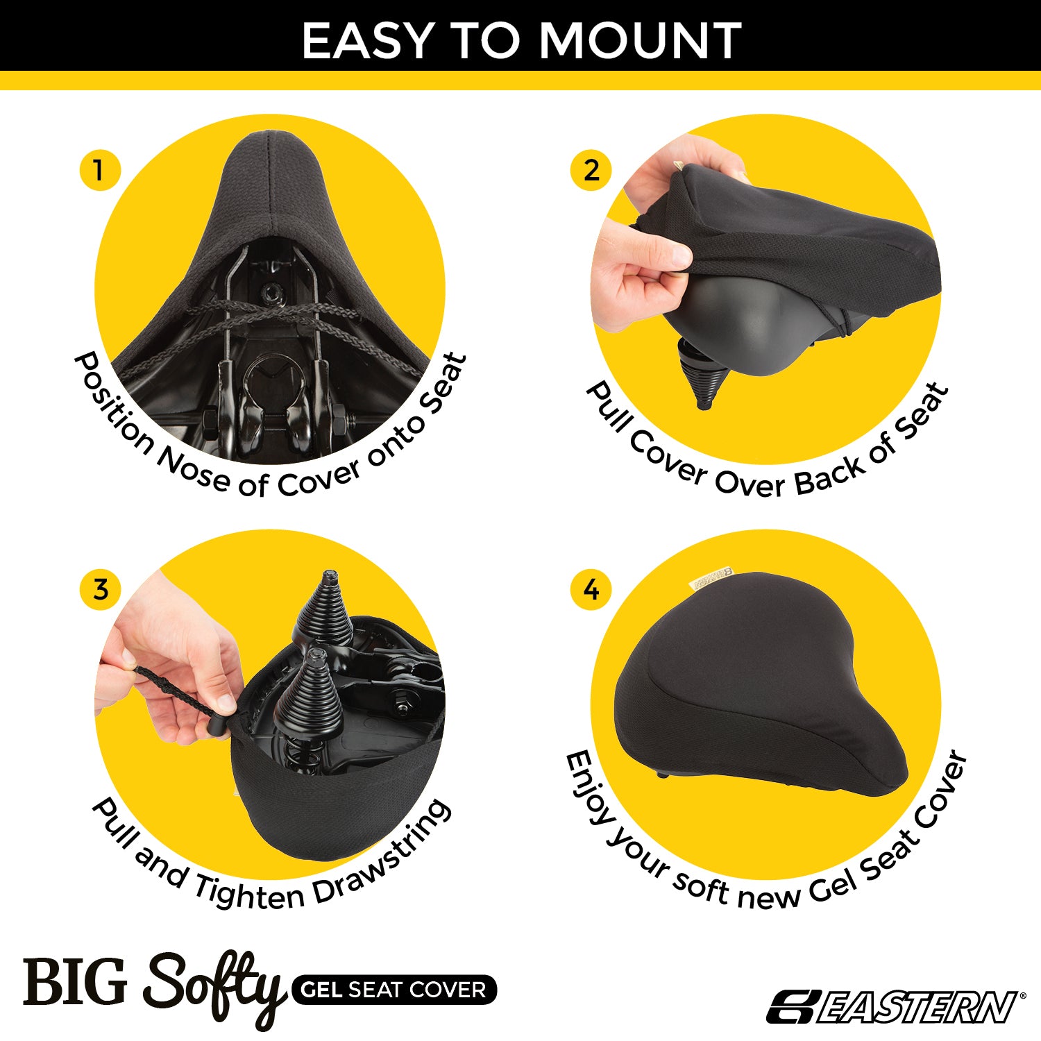 giant gel bicycle seat cover Big Softy Gel Bike Seat Cover (size large)