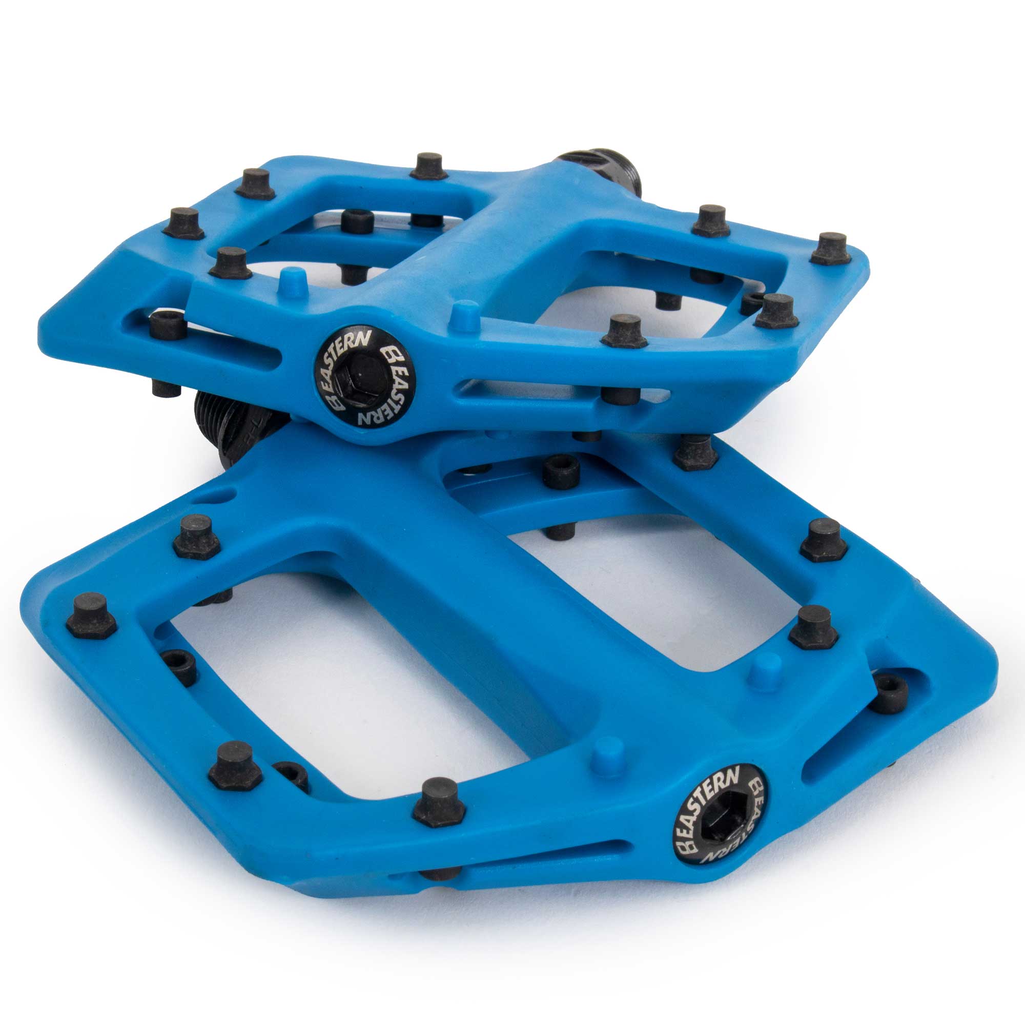 bmx pedale blau Linx Pedals for BMX & MTB with metal pins & sealed bearing axles – Eastern Bikes