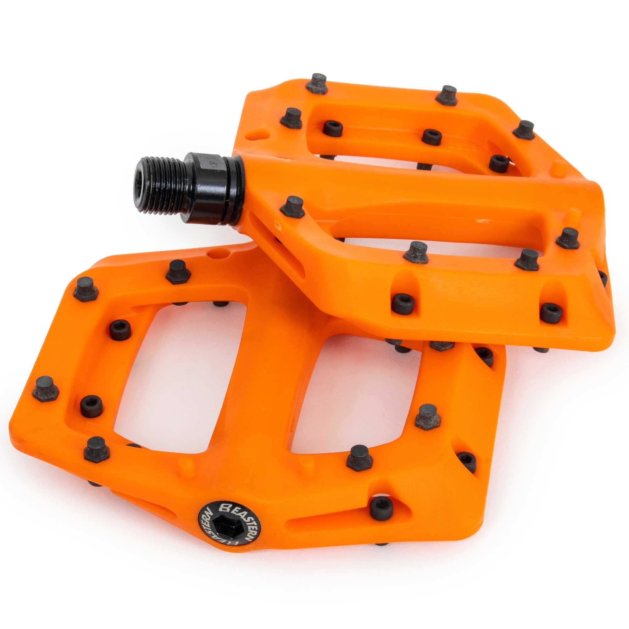 orange pedals Linx Pedals for BMX & MTB with metal pins & sealed bearing axles – Eastern Bikes
