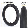 Atom 20" x 2.3" Tire & Tube Repair Kit - 1 Pack