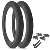 Throttle 20" x 2.3" Tire Repair Kit Black - 2 pack