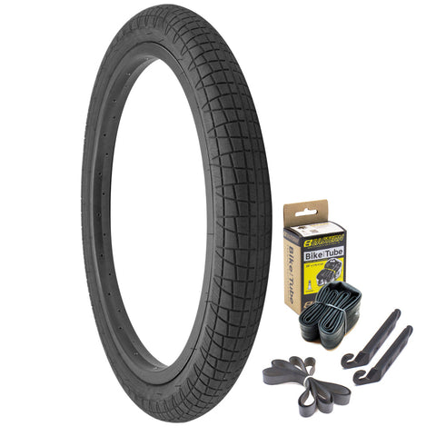 Throttle 20" x 2.4" Tire and Tube Repair Kit Black - 1 pack