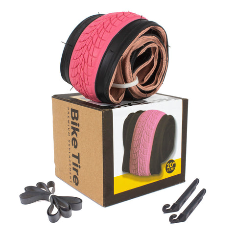 E304 20" Tire Kit Pink - 1 pack