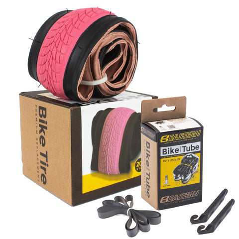 E304 20" Tire & Tube Kit Pink - 1 pack