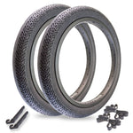 Squealer 20" x 2.4" Tire Repair Kit Black - 2 pack