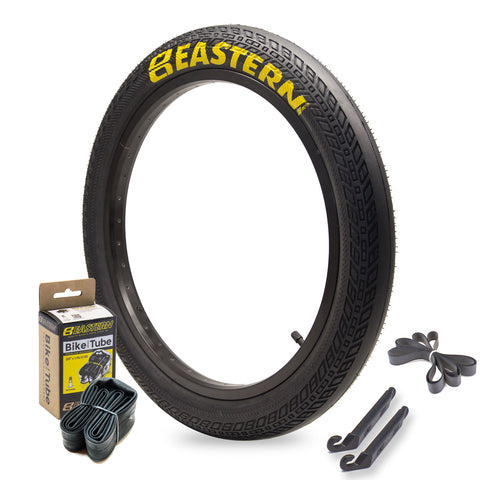 Squealer 20" x 2.4" Tire and Tube Repair Kit Black/Yellow - 1 pack