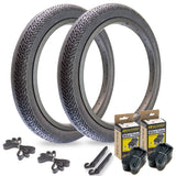 Squealer 20" x 2.4" Tire and Tube Repair Kit Black - 2 pack