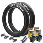 Squealer 20" x 2.4" Tire and Tube Repair Kit Black/White - 2 pack