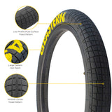 Throttle 20" x 2.2" Tire Repair Kit Black/Yellow - 1 pack